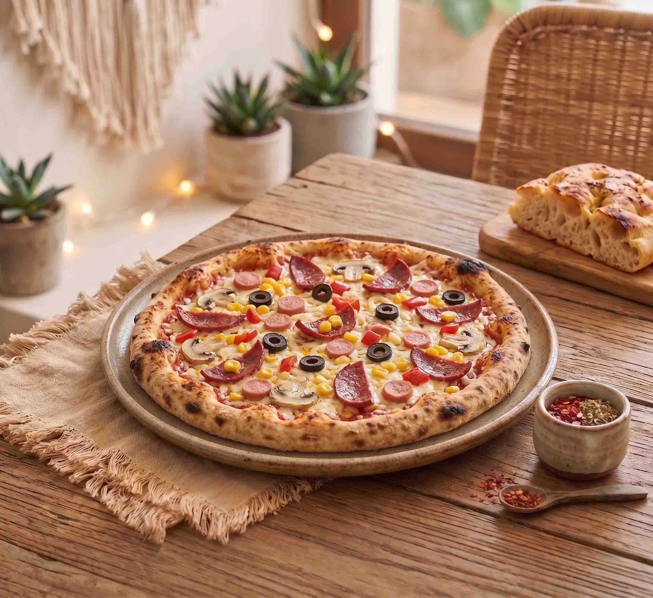 Karışık Pizza (Orta Boy)